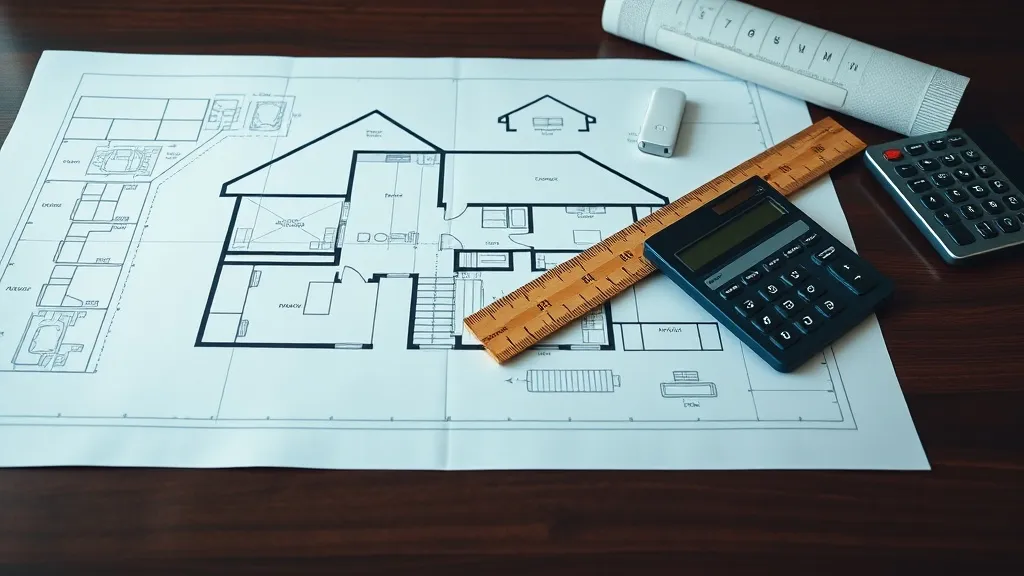 A professional engineering blueprint of a residential house